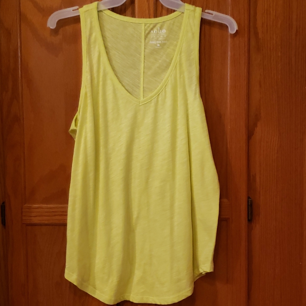 Neon yellow tank new by NY&co
